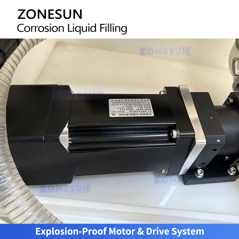 ZONESUN ZS-YTCR15A Automatic Rotary Explosion-Proof Corrosion-Resistant Liquid Filling Machine