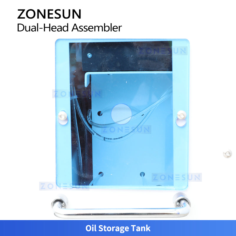 ZONESUN ZS-J0A01 Semi-Automatic Dual-Head Sealing Ring Assembly Machine