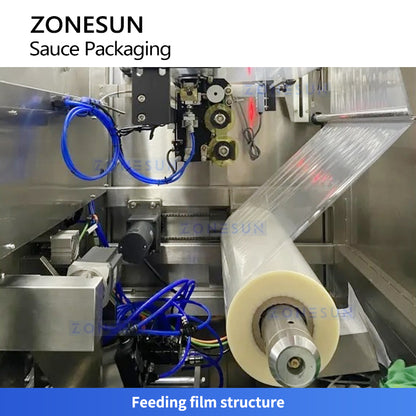 ZONESUN ZS-MGZ630 Automatic Sauce Filling Machine for Food & Liquids