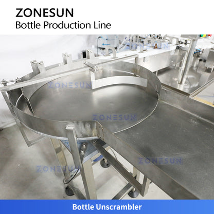 ZONESUN ZS-FAL180YT: High-Speed Dropper Bottle Filling, Capping & Labeling Production Line 