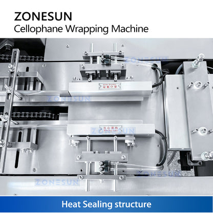 ZONESUN ZS-BT220 Automatic Horizontal BOPP Cellophane Film Box Wrapping Machine