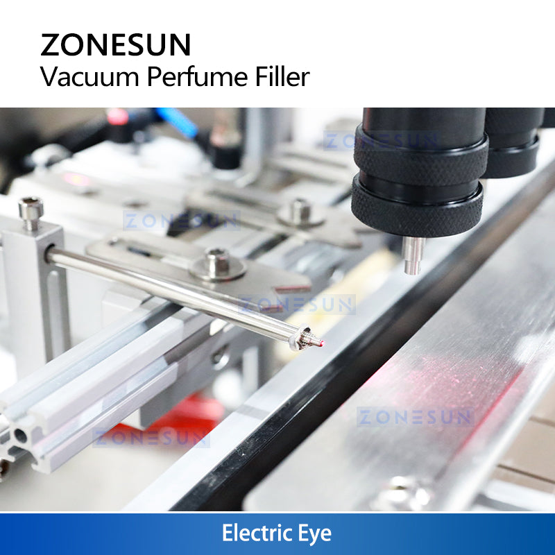 ZONESUN ZS-VTZL4A Automatic Vacuum Liquid Filling Machine for Perfume and Fragrance Bottles
