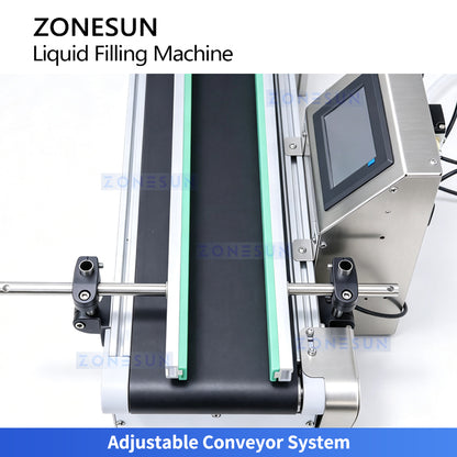 ZONESUN ZS-MPYT900 Compact Tabletop Magnetic Pump Liquid Filling Machine with Pneumatic Diving Nozzle