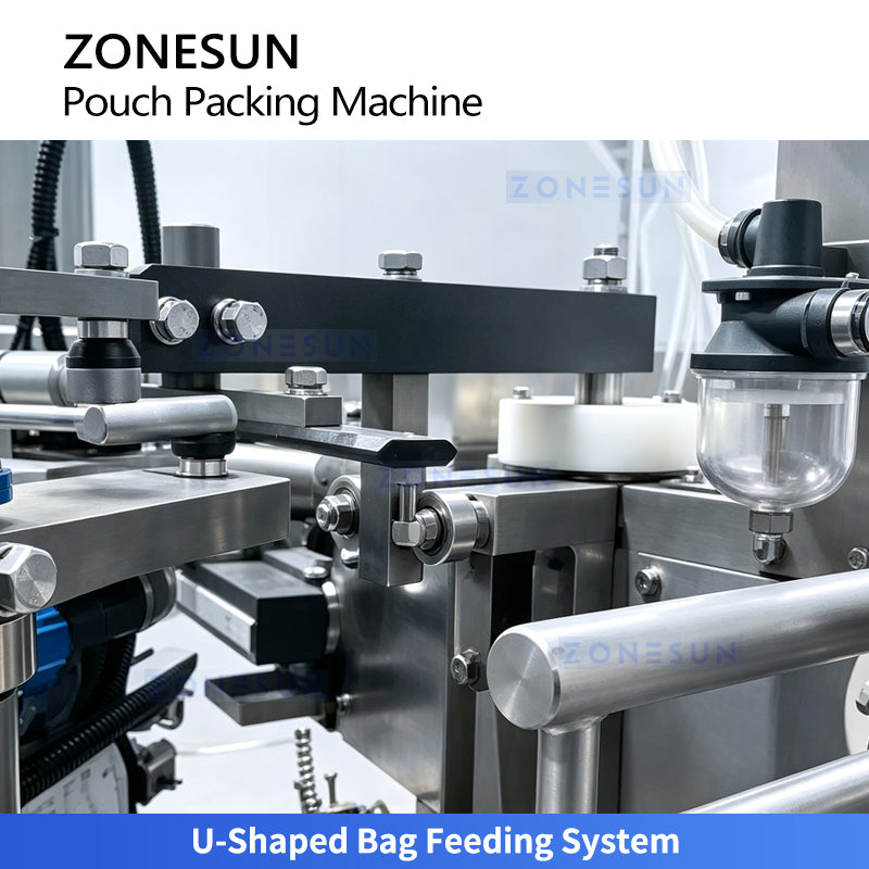 ZONESUN ZS-SPFC8 High-Speed Dual-Channel Premade Pouch Packing Machine