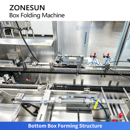 ZONESUN ZS-MSZH20L Automatic Mailer Box Folding Forming Machine with Vacuum Box Picking