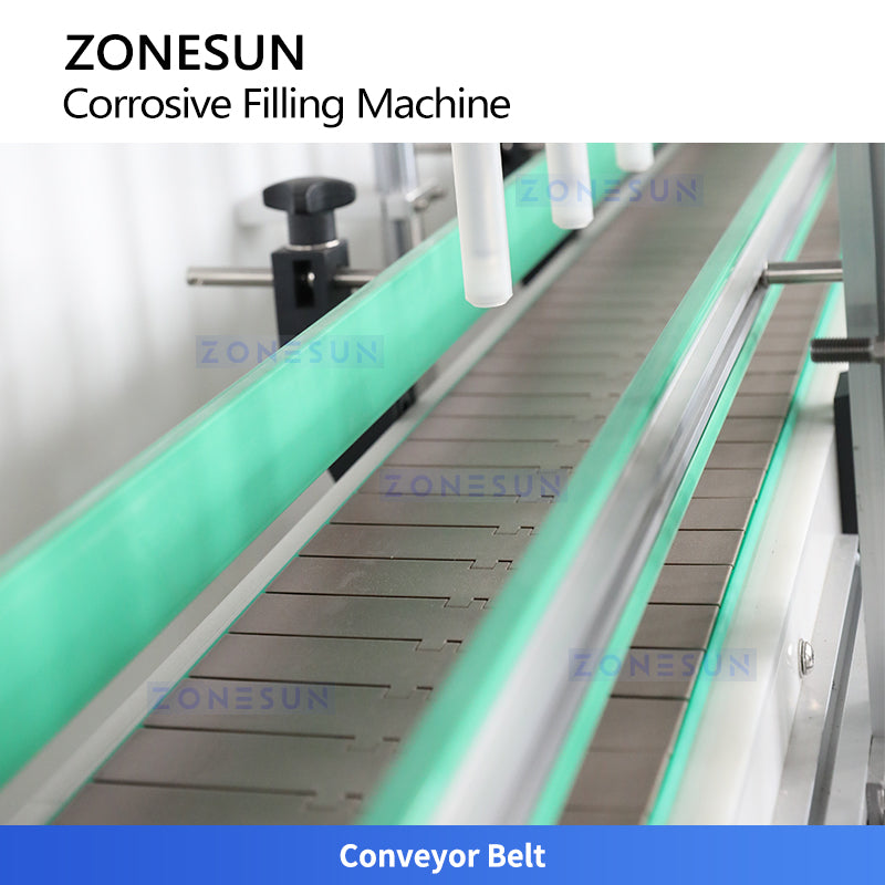 ZONESUN ZS-YTCR12A 12-Head Automatic Gravity Filling Machine for Corrosive Liquids
