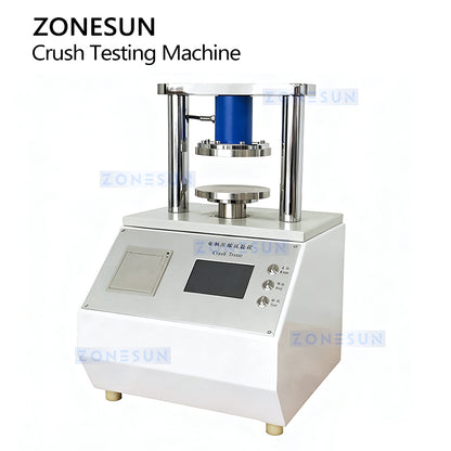 ZONESUN ZS-DTBT2 Crush Testing Machine | Paperboard & Corrugated Material Strength Tester Demo