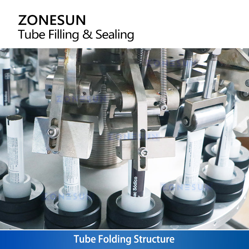 ZONESUN ZS-FS009A Aluminum Tube Filling and Sealing Machine for Cream and Ointment
