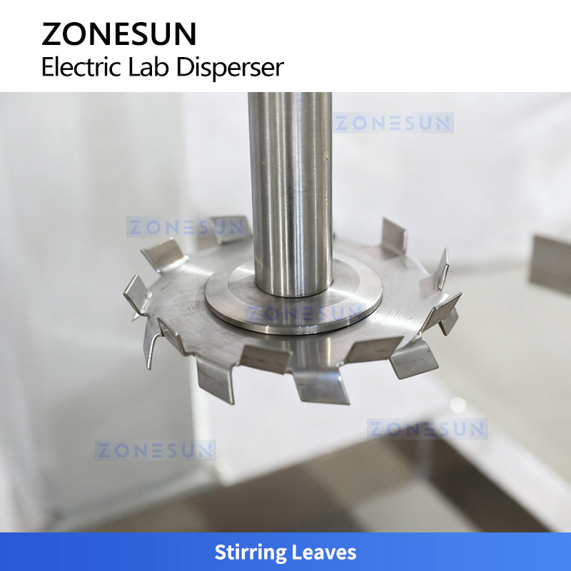 ZONESUN ZS-MX220 Electric Lifting Dispersing Machine for Food Color Powder Dispersion and Mixing