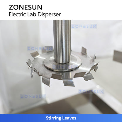 ZONESUN ZS-MX220 Electric Lifting Dispersing Machine for Food Color Powder Dispersion and Mixing