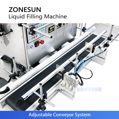 ZONESUN ZS-DTMP4 Automatic Magnetic Pump Liquid Filler