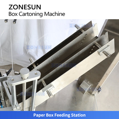 ZONESUN ZS-MSZH50L2 Automatic Vertical Cartoning Machine for Plugs, Chargers and Small Items