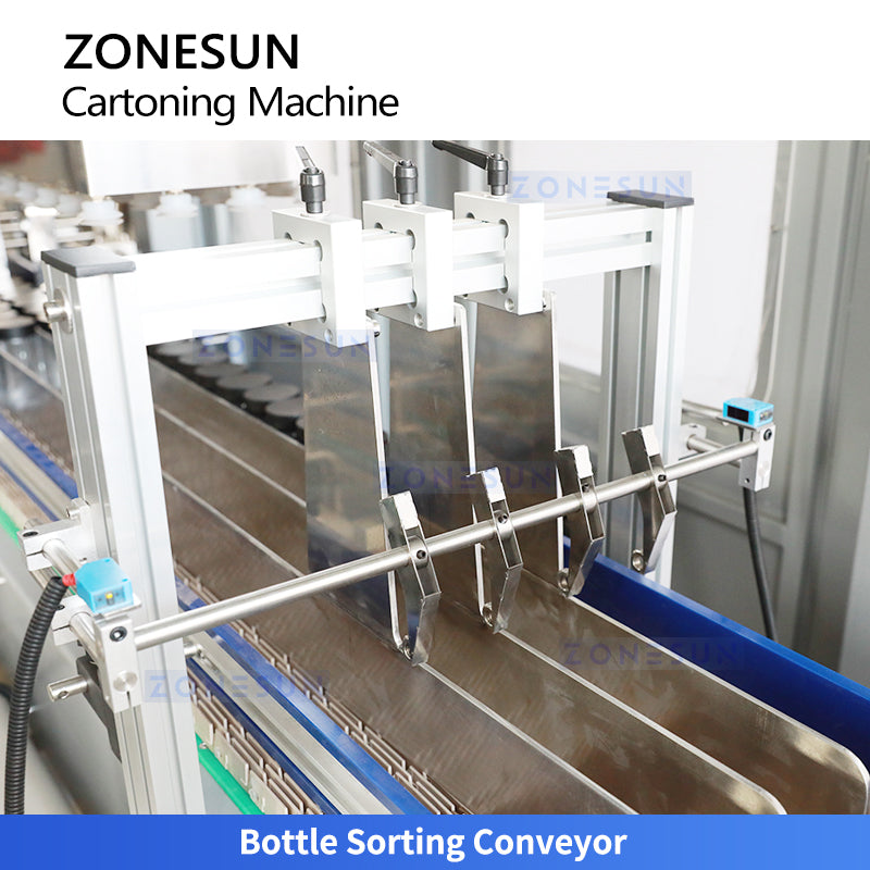High Efficiency: ZONESUN ZS-CPL2 Automatic Case Packer for Bottles & Jars | End-of-Line Packaging