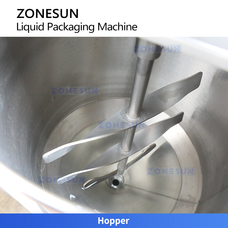 High Speed Tech: ZONESUN ZS-FS220UB Automatic Pouch Packaging Machine for Sauce, Shampoo & Juice