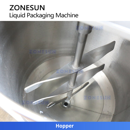 High Speed Tech: ZONESUN ZS-FS220UB Automatic Pouch Packaging Machine for Sauce, Shampoo & Juice
