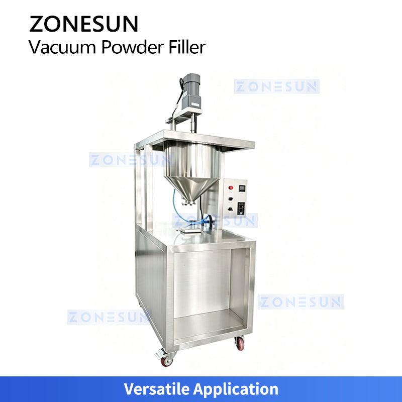 ZONESUN ZS-FM30L Vacuum Powder Filling Machine for Ultra-Fine Powder