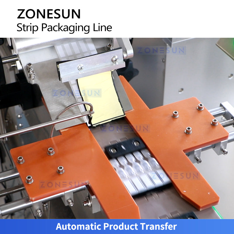 Monoblock Tech: ZONESUN ZS-AFCL13 Automatic Single Dose Strip Ampoule Filling & Ultrasonic Sealing