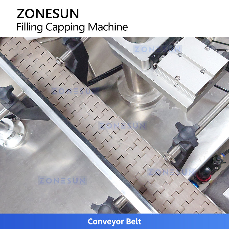 ZONESUN ZS-AFC32B Peristaltic Pump Liquid Filling and Capping Machine for Essential Oils & Eye Drops