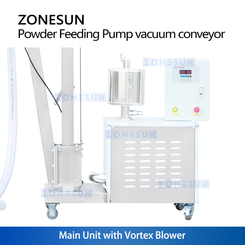 ZONESUN ZS-VFP1  Automatic Vacuum Powder Feeding Pump Transporting Machine|Material Feeder