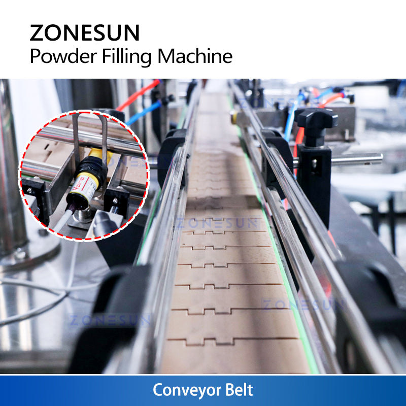 ZONESUN ZS-FM2A Automatic Powder Filling Machine with Auger Feeder