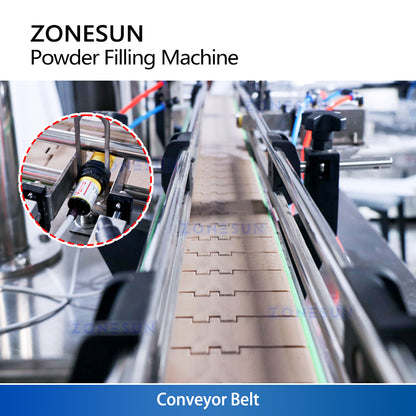 ZONESUN ZS-FM2A Automatic Powder Filling Machine with Auger Feeder