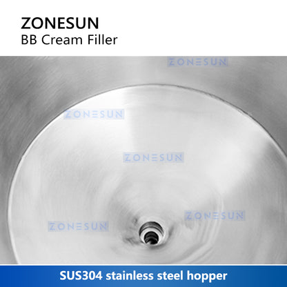ZONESUN ZS-GTBB2 Dual Head BB Cream Filling Machine for Air Cushion & Beauty Product Packaging