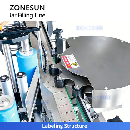 ZONESUN ZS-FAL180V9 Automatic Jam Sauce Filling and Vacuum Capping Line