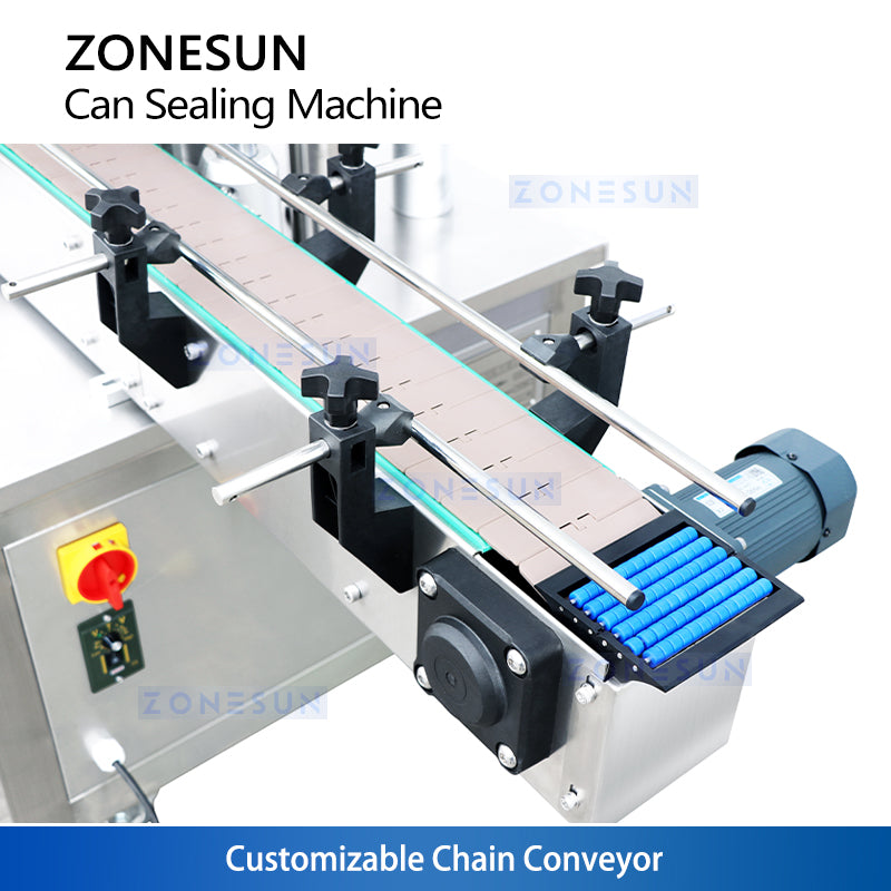 ZONESUN ZS-AFK300 Automatic Can Sealing Machine Can Seaming Machine Tin Sealer