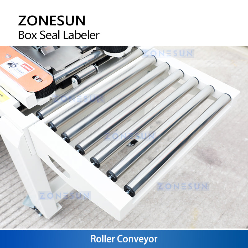 ZONESUN ZS-FKC4650 Automatic Carton Sealer Integrated Labeling Machine Express Parcel Sealing
