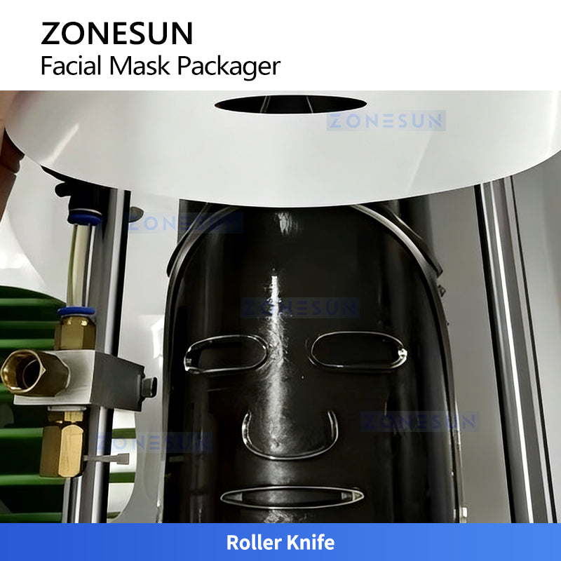 ZONESUN ZS-MS2TCP Automatic Hydrogel Facial Mask Cutting Machine