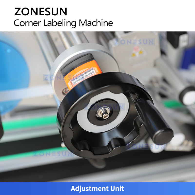 ZONESUN ZS-TB833R2 High-Speed Automatic Corner Labeling Machine for Tamper-Evident Packaging