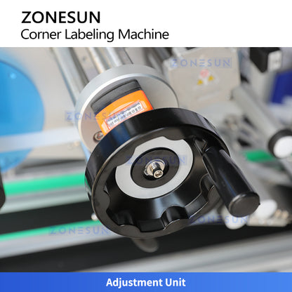 ZONESUN ZS-TB833R2 High-Speed Automatic Corner Labeling Machine for Tamper-Evident Packaging