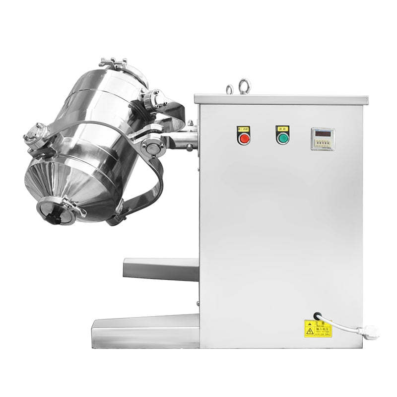 ZONESUN ZS-SBH10 3D Powder Mixer for Efficient Dry Material Blending in Food and Chemical Use