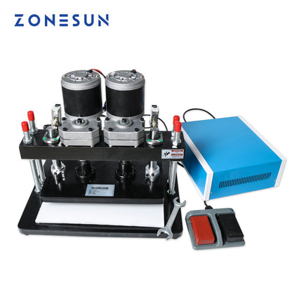 ZONESUN 35x22cm Electrical Leather Die Cutting Machine Photo Paper Pvc/Eva Sheet Mold Cutter Die Cutting Tool For Clicker Die