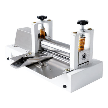 ZONESUN Manual Leather Belt Rolling Machine Shoulder Strap Leather Laminating Folding Machine ZS-LSF2