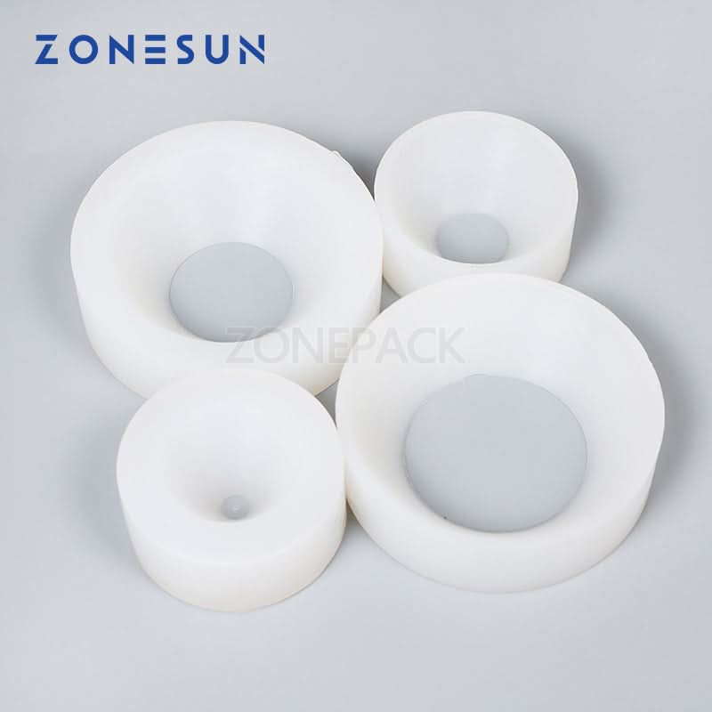 Silicone Chuck for ZONESUN Capping Machine – 10–50mm Anti-Wear Pads