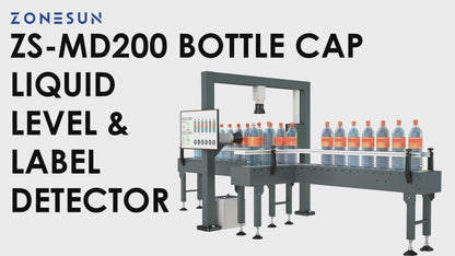 ZONESUN ZS-MD200 Vision Inspection System for Bottle Caps & Liquid Levels
