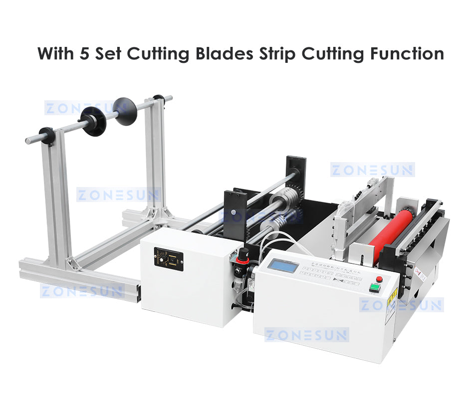 ZONESUN ZS-DBC300 Semi-automatic PP PE Bubble Film Wrap Sheet Cutting Machine