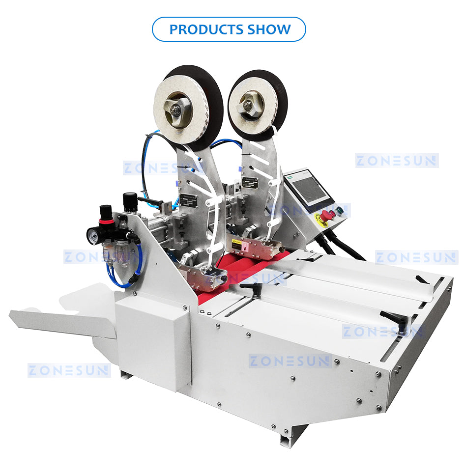 Fast Taping: ZONESUN ZS-TMB500 Double-Sided Tape Applicator for Envelopes, Cartons & PVC Boards