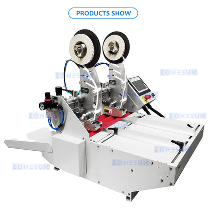 Fast Taping: ZONESUN ZS-TMB500 Double-Sided Tape Applicator for Envelopes, Cartons & PVC Boards