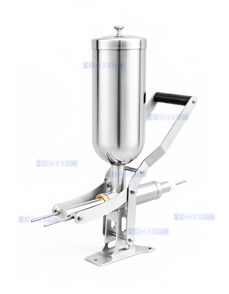 ZONESUN ZS-CZI4 Manual Cake Depositor Pastry Injector for Donuts, Churros, Cakes, Bread Paste