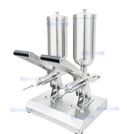 ZONESUN ZS-CZI4 Manual Cake Depositor Pastry Injector for Donuts, Churros, Cakes, Bread Paste
