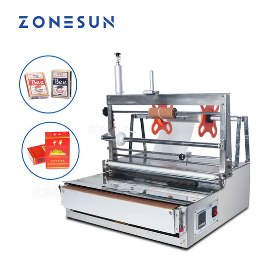 ZONESUN ZS-ACW88 Desktop BOPP Film Wrapping Machine for Small Boxes