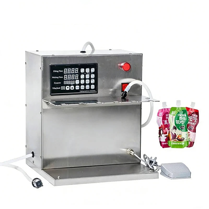ZONESUN ZS-DFGB Spout Pouch Diaphragm Pump Liquid Filling Machine for Doypack Stand Up Bag