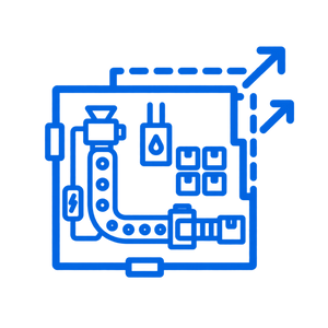 Factory layout and future expansion