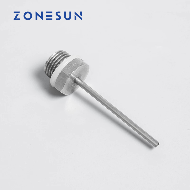 ZONESUN Stainless Steel Filling Machine Nozzle 3mm-10mm Spare Parts for A02 A03 A03S Manual Liquid Paste Filling Equipment
