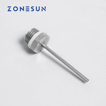 ZONESUN Stainless Steel Filling Machine Nozzle 3mm-10mm Spare Parts for A02 A03 A03S Manual Liquid Paste Filling Equipment