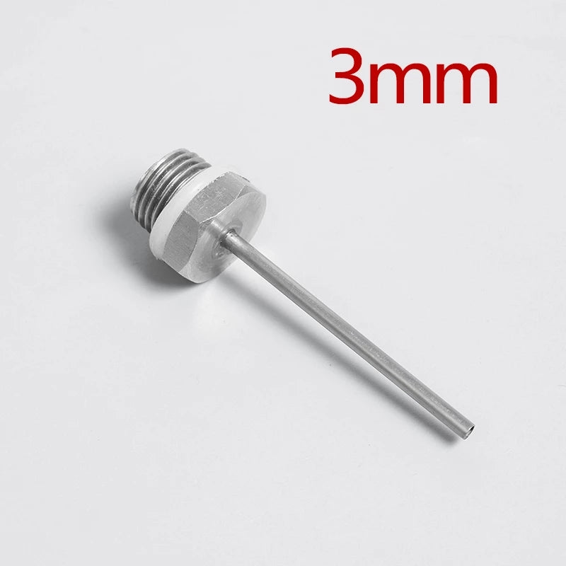 ZONESUN Stainless Steel Filling Machine Nozzle 3mm-10mm Spare Parts for A02 A03 A03S Manual Liquid Paste Filling Equipment