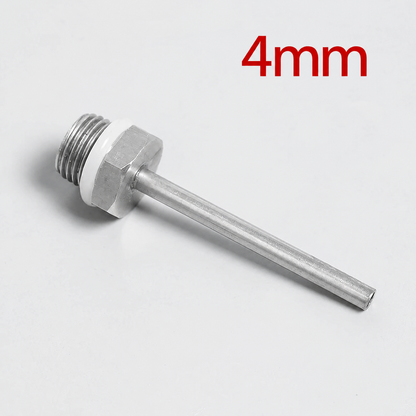 ZONESUN Stainless Steel Filling Machine Nozzle 3mm-10mm Spare Parts for A02 A03 A03S Manual Liquid Paste Filling Equipment