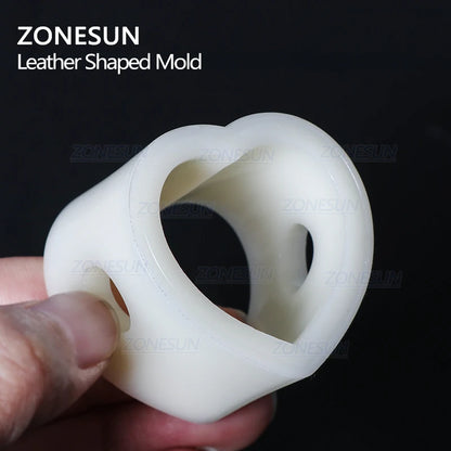 ZONESUN DIY Key Chain Leather Heart Shaped Mold Handcraft Tools Molding Leather Punching Die Cuts Leathercraft Tool Sets